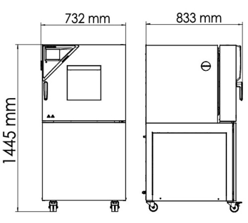 Климатическая камера Binder MK 56 с переменными климатическими условиями, объём 60 литрорв (Артикул 9020-0374)