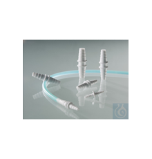 8700-0608 Разъем Burkle прямой, коническое сопло, PP, для 5-7 мм