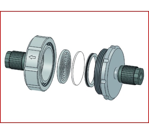 Разборный проточный фильтр Bohlender для фильтров O 90 мм, GL 25, PTFE, PPS (Артикул N 1670-24) Разборный проточный фильтр Bohlender для фильтров O 90 мм, GL 25, PTFE, PPS (Артикул N 1670-24)