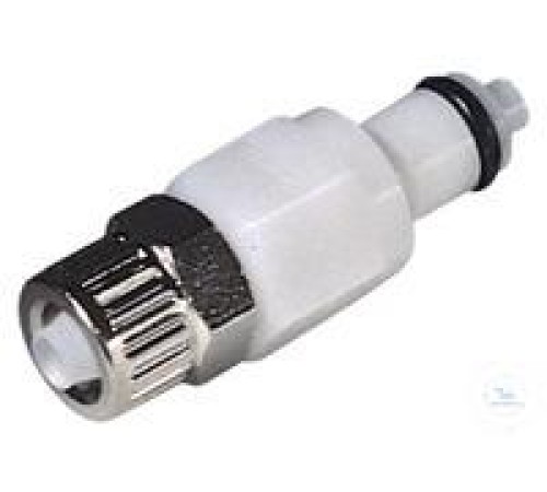 8752-1004 Муфта Burkle CPC, POM, охватываемая, без клапана, винт 4х6 мм