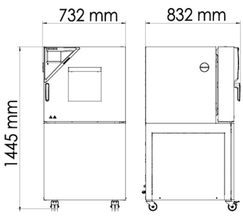 Климатическая камера Binder MKF 56 с переменными климатическими условиями, объём 60 литрорв (Артикул 9020-0378) Климатическая камера Binder MKF 56 с переменными климатическими условиями, объём 60 литрорв (Артикул 9020-0378)