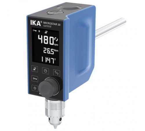 Верхнеприводная мешалка IKA MICROSTAR 30 control (Артикул 0025001987) Верхнеприводная мешалка IKA MICROSTAR 30 control (Артикул 0025001987)