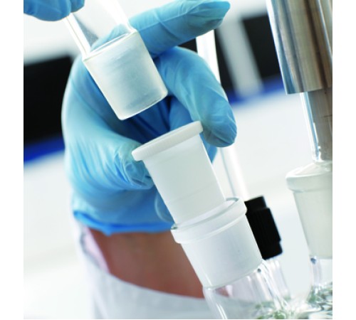 Уплотнительная вставка Bohlender с зажимным кольцом, NS 12/21, PTFE (Артикул H 933-02) Уплотнительная вставка Bohlender с зажимным кольцом, NS 12/21, PTFE (Артикул H 933-02)