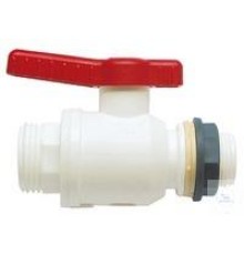 0500-8202 Шаровой кран Burkle, пищевой, 1/2 "внешний - M29x1,75 наружный, NW 15 мм